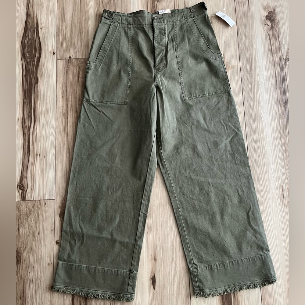 NWT Anthropologie Pilcro The Surplus Straight pants (size 31)